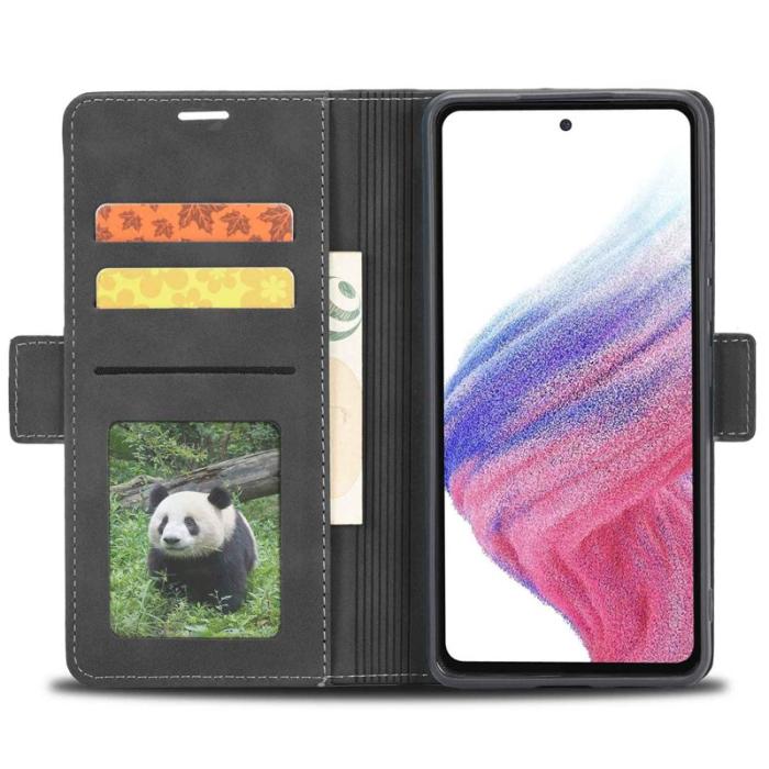 FORWENW - FORWENW F3-Series Samsung Galaxy A33 5G Fodral PU Läder - Svart