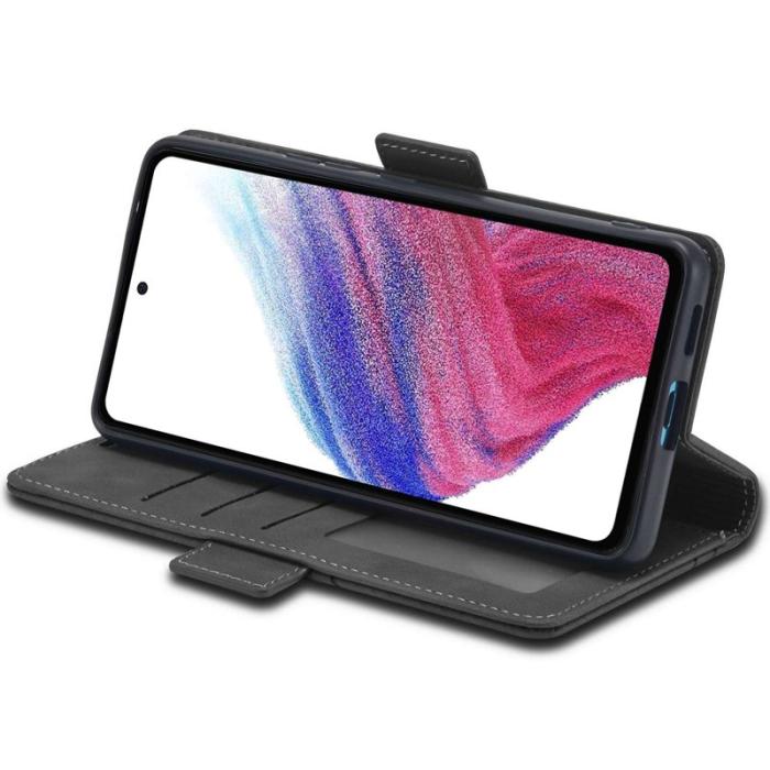 FORWENW - FORWENW F3-Series Samsung Galaxy A53 5G Fodral - PU Läder - Svart