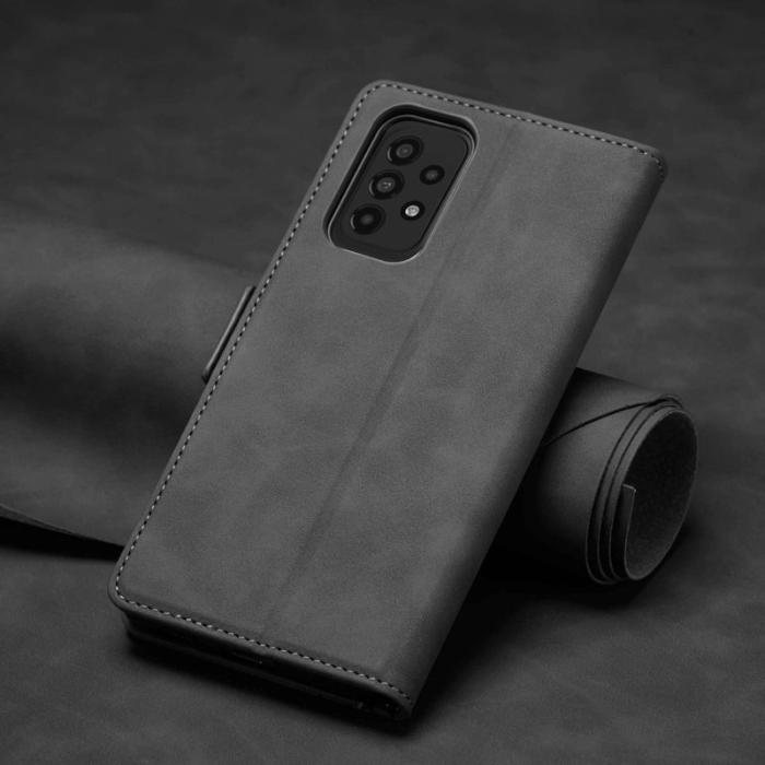 FORWENW - FORWENW F3-Series Samsung Galaxy A73 5G Fodral PU Läder - Svart