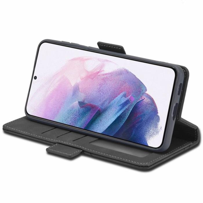 FORWENW - FORWENW F3-Series Samsung Galaxy S21 FE 5G Flip Fodral - Svart