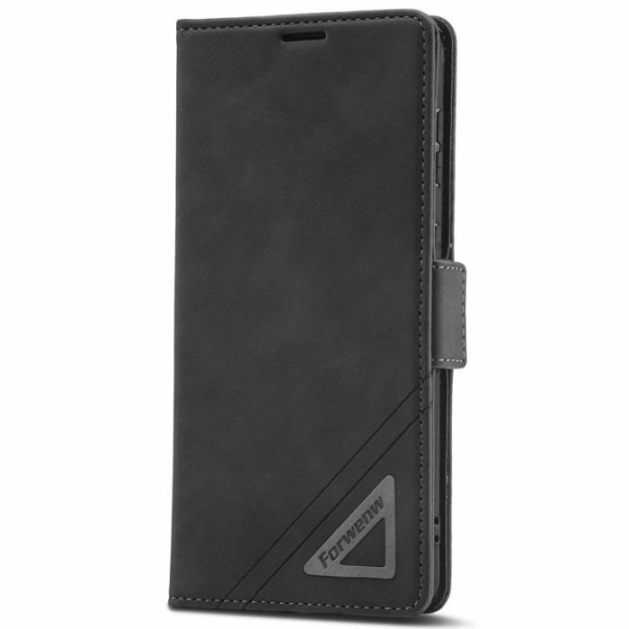 FORWENW - FORWENW F3-Series Samsung Galaxy S21 FE 5G Flip Fodral - Svart
