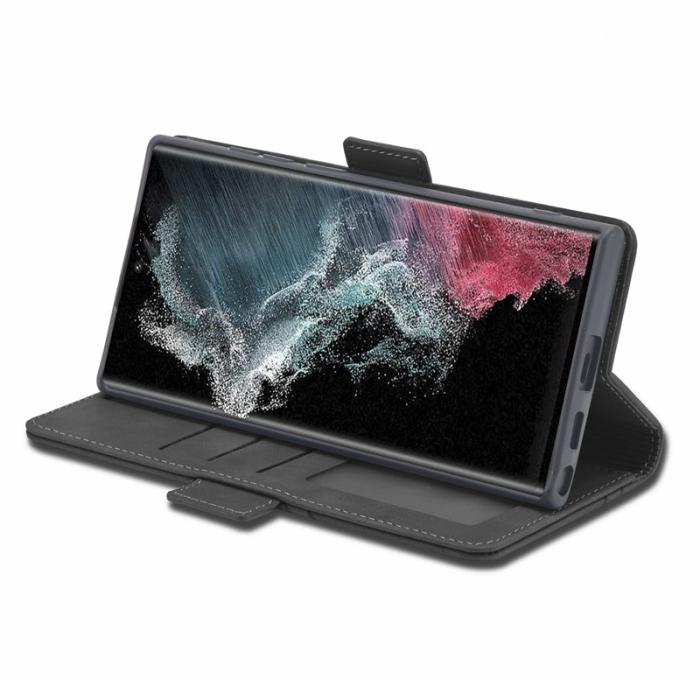 FORWENW - FORWENW F3-Series Samsung Galaxy S23 Ultra Flip Fodral - Svart