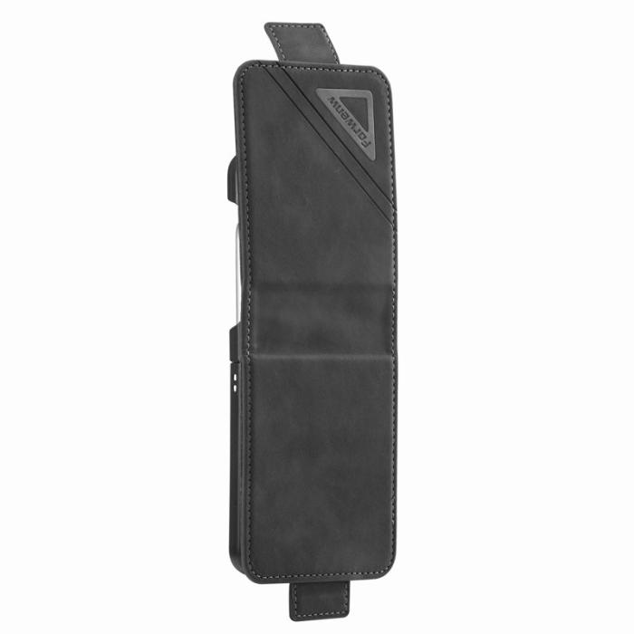 FORWENW - FORWENW F3-Series Samsung Galaxy Z Flip4 Fodral PU Läder - Svart