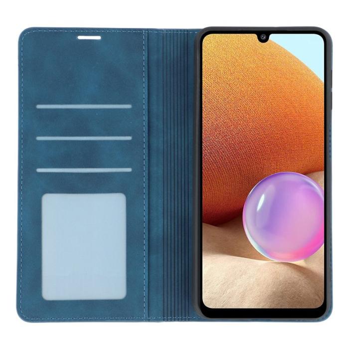 FORWENW - FORWENW Fantasy Series Fodral för Samsung Galaxy A32 5G - Äkta läder - Brun