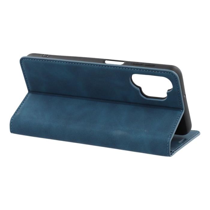 FORWENW - FORWENW Fantasy Series Fodral för Samsung Galaxy A32 5G - Äkta läder - Brun