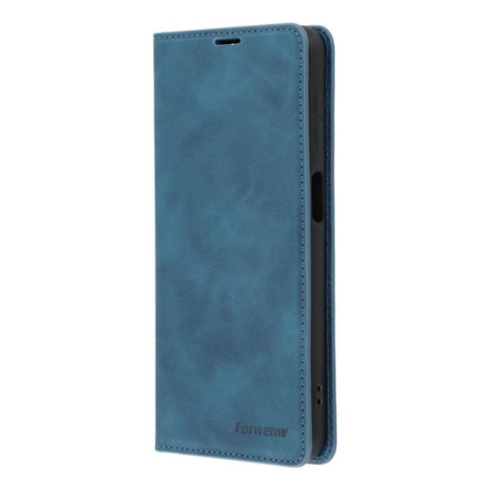 FORWENW - FORWENW Fantasy Series Fodral för Samsung Galaxy A32 5G - Äkta läder - Brun