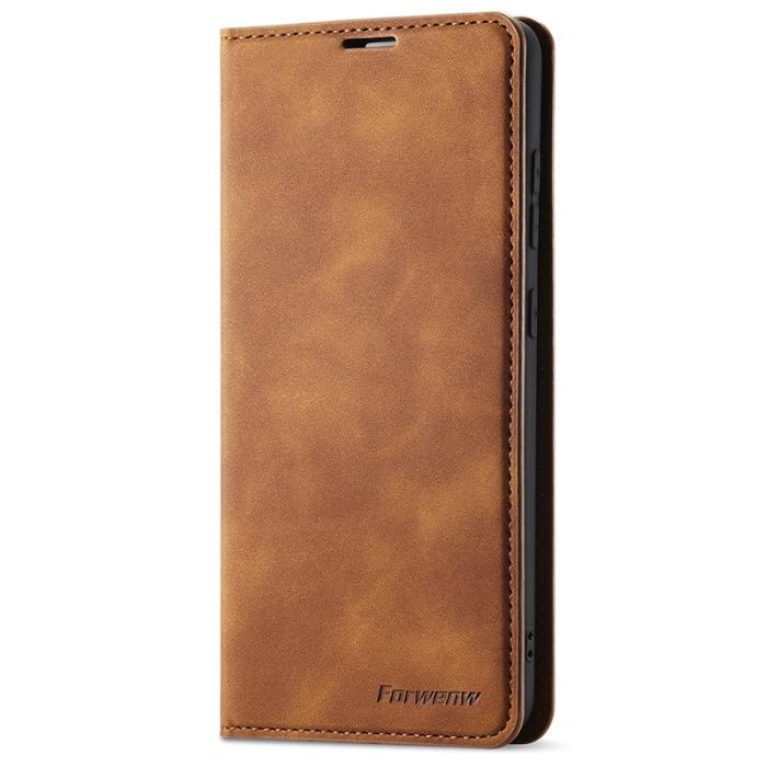 FORWENW - FORWENW Fantasy Series Fodral i PU-läder - Brun - Samsung Galaxy A53 5G