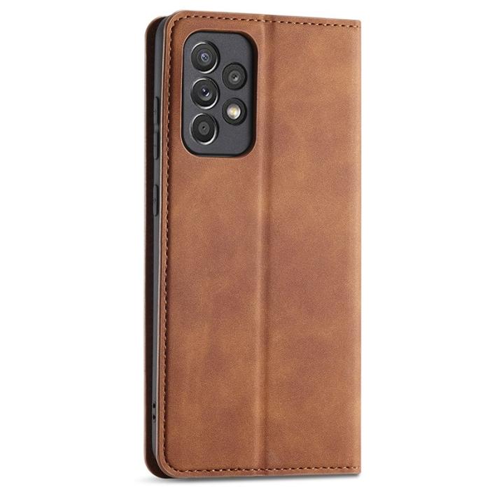 FORWENW - FORWENW Fantasy Series Fodral i PU-läder - Brun - Samsung Galaxy A53 5G