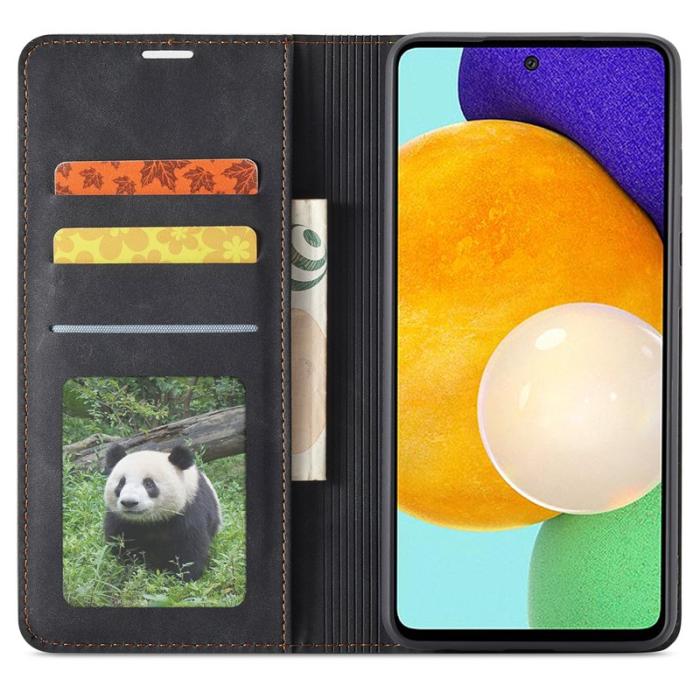 FORWENW - FORWENW Fantasy Series Fodral i PU-läder - Svart - Samsung Galaxy A53 5G