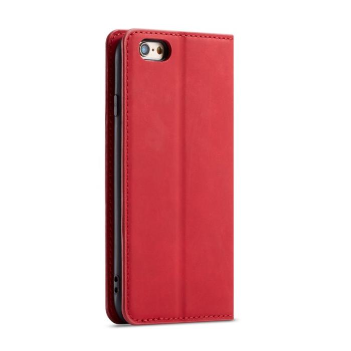 FORWENW - FORWENW Fantasy Series iPhone 6s/6 Skal Äkta läder - Röd