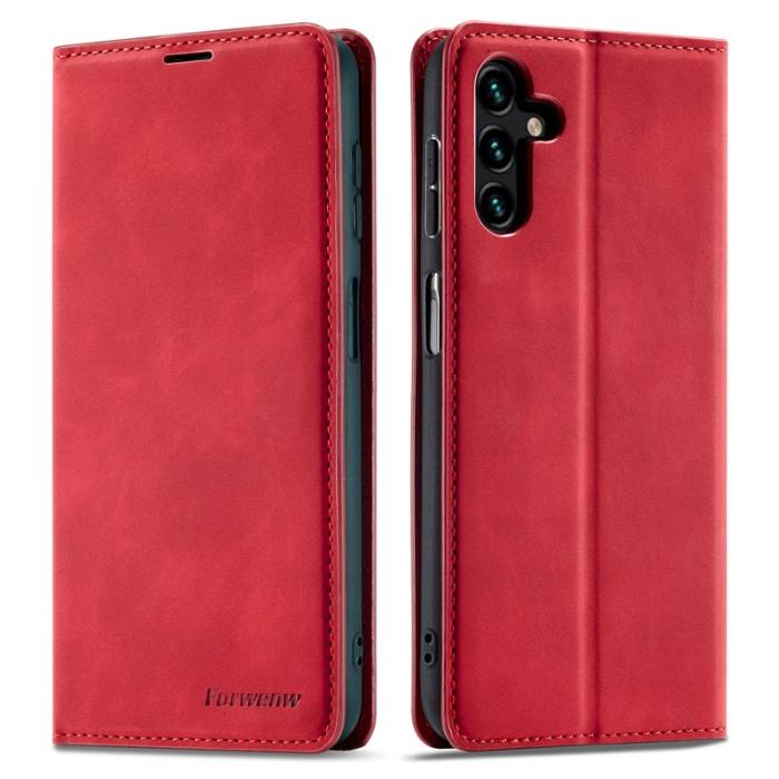 FORWENW - FORWENW Fantasy Series Samsung Galaxy A15 5G Fodral - Röd