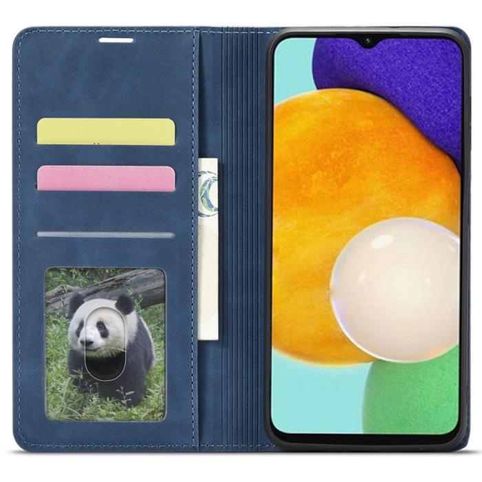 FORWENW - FORWENW Fantasy Series Samsung Galaxy A35 Fodral - PU Läder - Blå