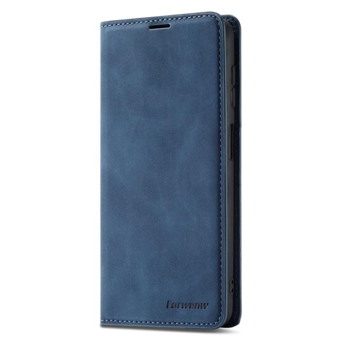 FORWENW - FORWENW Fantasy Series Samsung Galaxy A35 Fodral - PU Läder - Blå