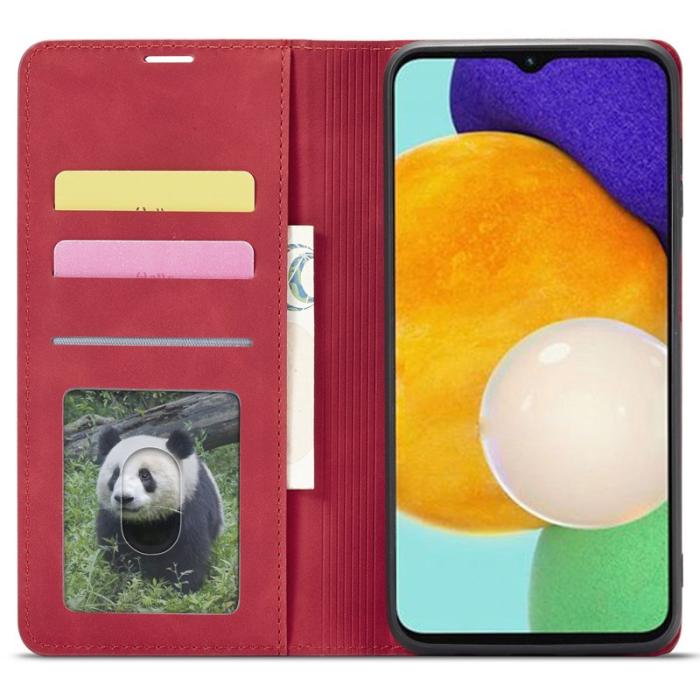 FORWENW - FORWENW Fantasy Series Samsung Galaxy A35 Fodral - PU Läder - Röd