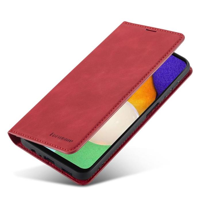 FORWENW - FORWENW Fantasy Series Samsung Galaxy A35 Fodral - PU Läder - Röd