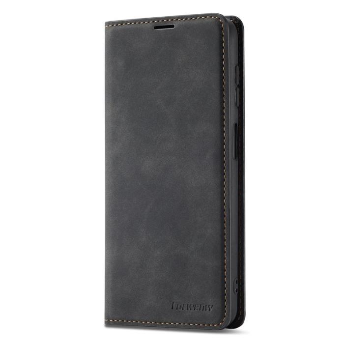 FORWENW - FORWENW Fantasy Series Samsung Galaxy A35 Fodral - PU Läder - Svart