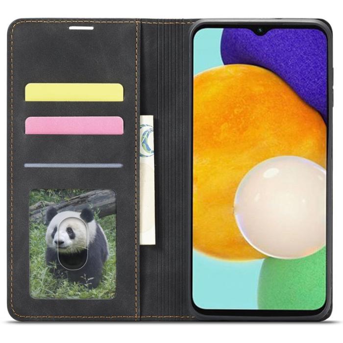 FORWENW - FORWENW Fantasy Series Samsung Galaxy A55 Skal - PU Läder - Svart