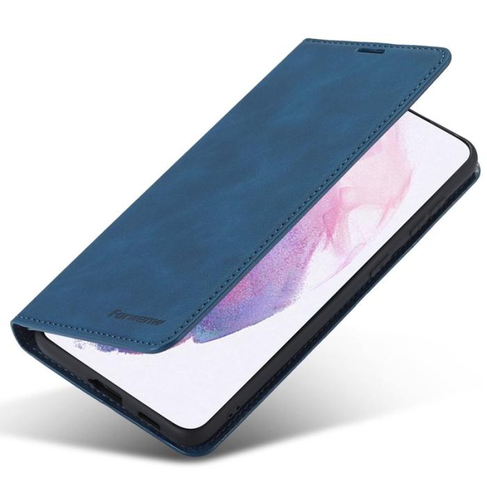 FORWENW - FORWENW Fantasy Series Samsung Galaxy S22+ Fodral - Blå