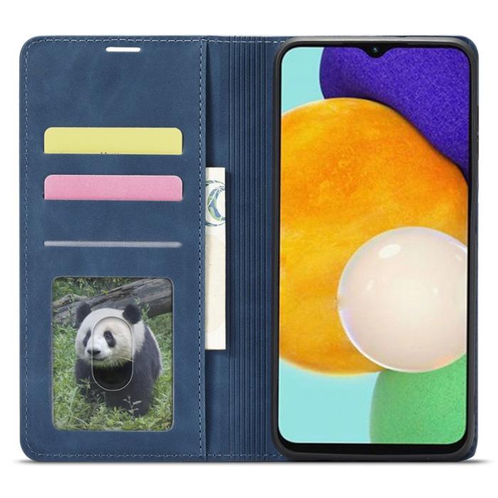 FORWENW - FORWENW Fantasy Series Samsung Galaxy S24 Fodral - Konstläder - Blå