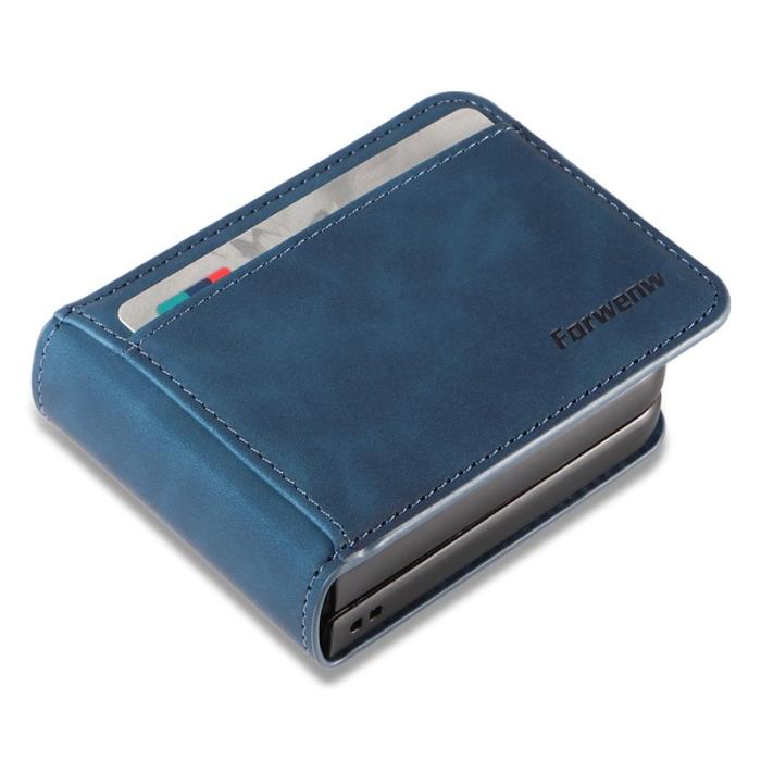 FORWENW - FORWENW Fantasy Series Samsung Galaxy Z Flip5 Fodral - Blå