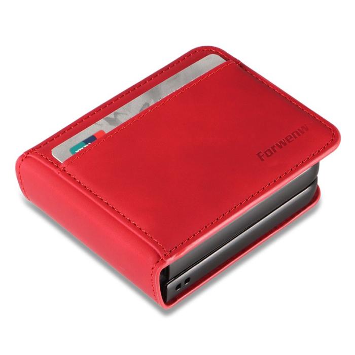 FORWENW - FORWENW Fantasy Series Samsung Galaxy Z Flip5 Fodral - Röd