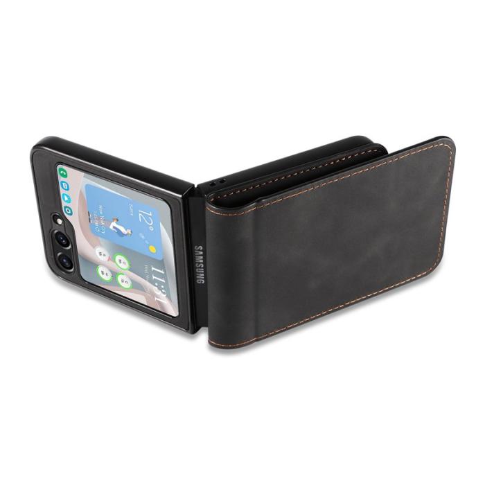 FORWENW - FORWENW Fantasy Series Samsung Galaxy Z Flip5 Fodral - Svart