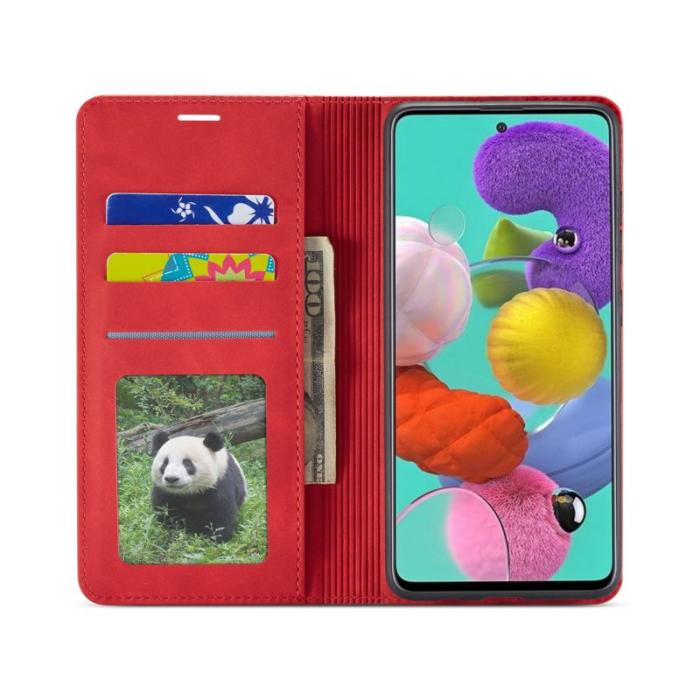 FORWENW - FORWENW Fantasy Series Silky Touch Fodral för Samsung Galaxy A71 - Röd