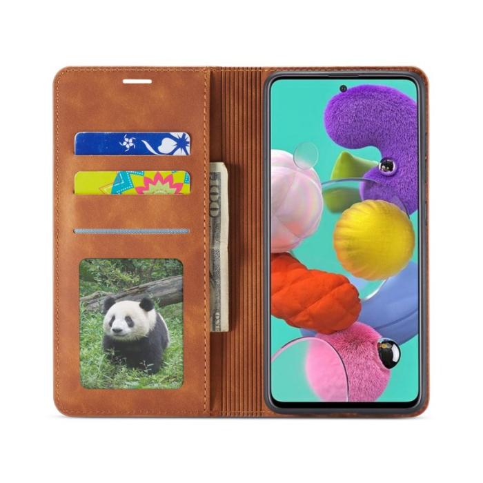 FORWENW - FORWENW Fantasy Series Silky Touch Fodral i PU-läder - Brun