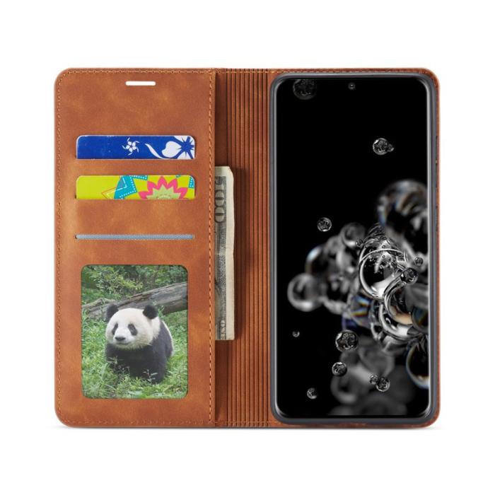 FORWENW - FORWENW Fantasy Series Wallet Fodral i Äkta läder - Brun