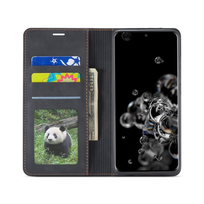 FORWENW - FORWENW Fantasy Series Wallet Fodral i Äkta läder - Svart