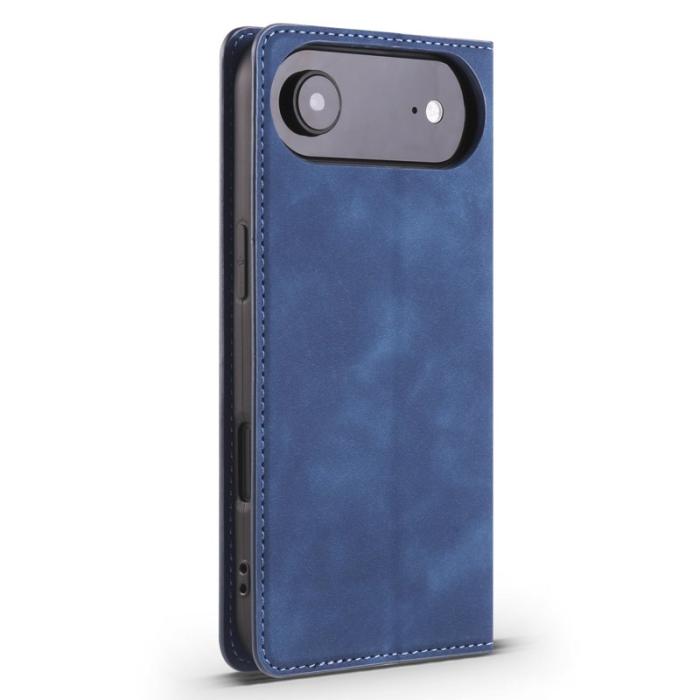 FORWENW - FORWENW iPhone Air Wallet Fodral Äkta läder - Blå