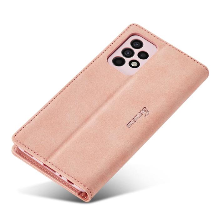 FORWENW - FORWENW Samsung Galaxy A33 5G F1 Flip Fodral Äkta läder - Roséguld
