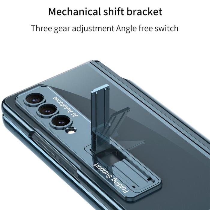 GKK - GKK Anti-Spy Slim Fodral för Samsung Galaxy Z Fold4 - Grå