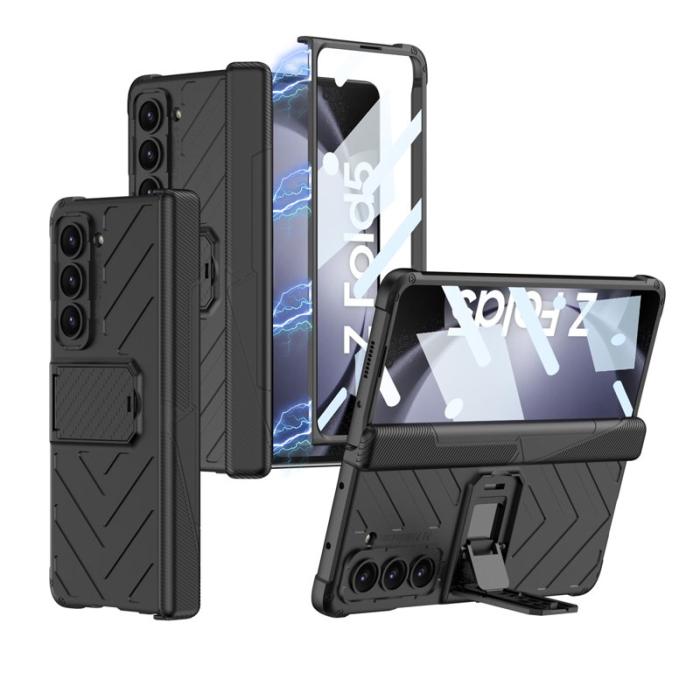 GKK - GKK Armor Samsung Galaxy Z Fold5 Fodral - Hård PC - Svart