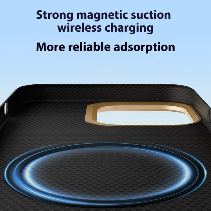 GKK - GKK BTGD iPhone 16 Pro Max Fodral Äkta läder - Guld