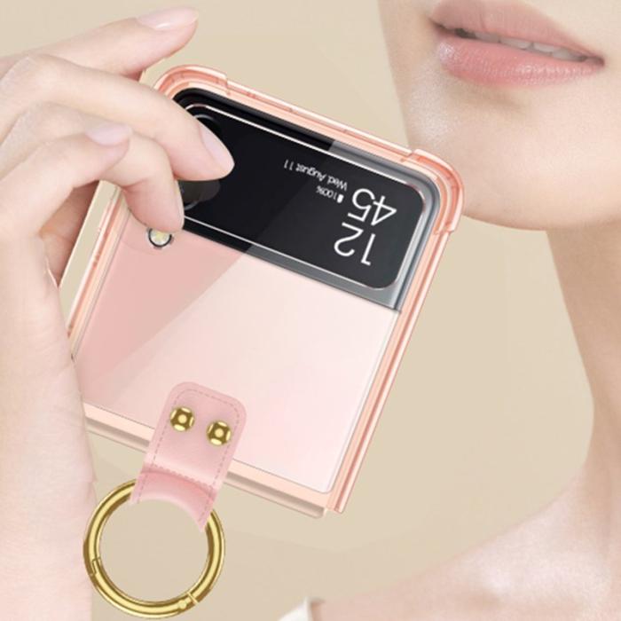 GKK - GKK för Samsung Galaxy Z Flip4 5G Fodral TPU - Transparent