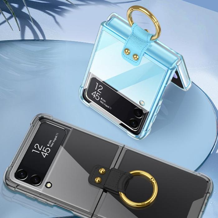 GKK - GKK för Samsung Galaxy Z Flip4 5G Fodral TPU - Transparent