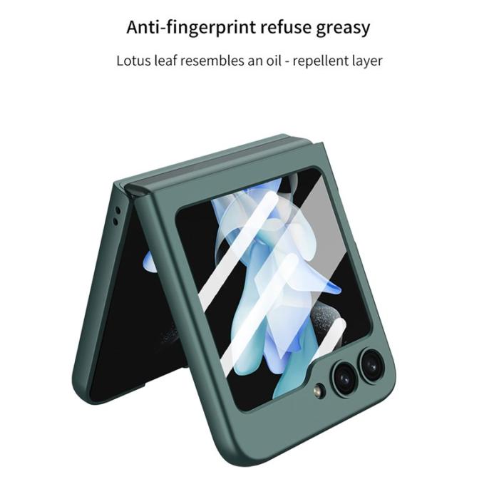 GKK - GKK för Samsung Galaxy Z Flip5 Fodral Hard PC - Lila