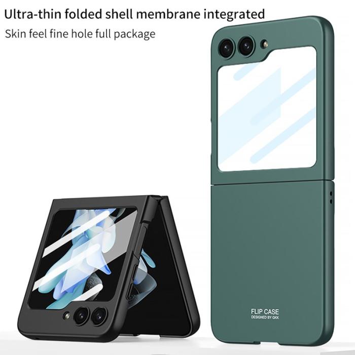 GKK - GKK för Samsung Galaxy Z Flip5 Fodral Hard PC - Silver