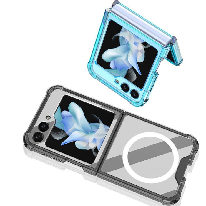 GKK - GKK för Samsung Galaxy Z Flip5 Fodral TPU - Transparent