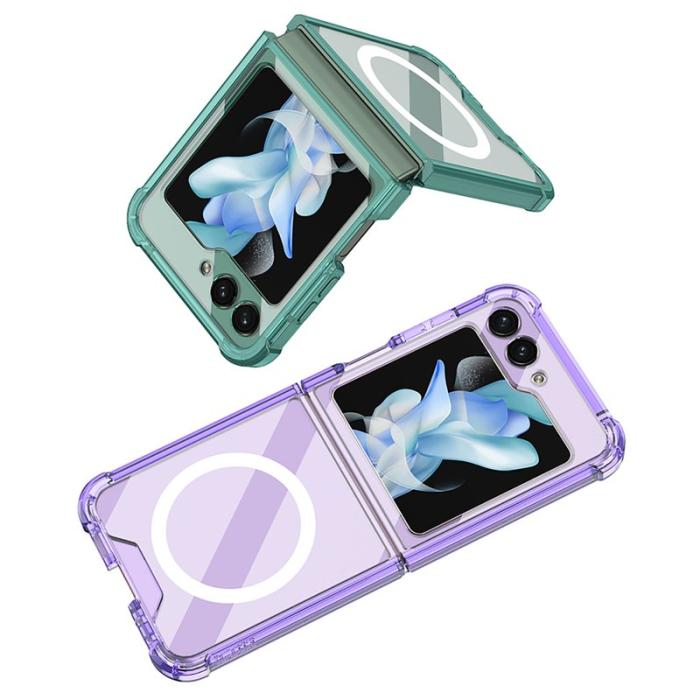 GKK - GKK för Samsung Galaxy Z Flip5 Fodral TPU - Transparent