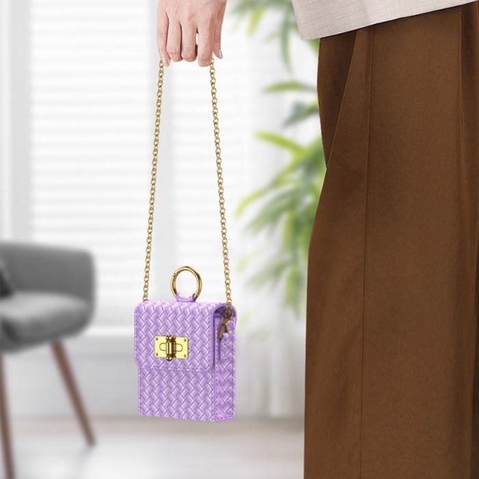 GKK - GKK Fodral Bag för Samsung Galaxy Z Flip5 - Äkta läder - Grön