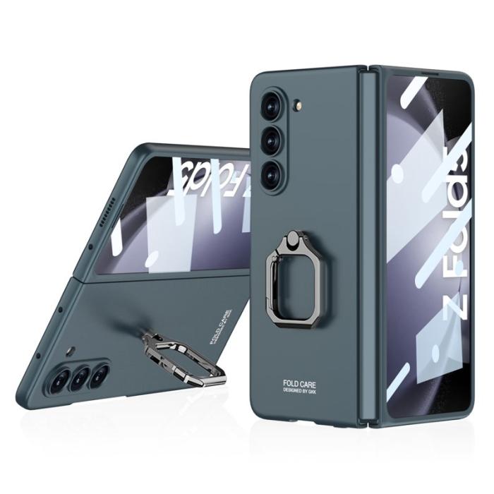GKK - GKK Fodral för Samsung Galaxy Z Fold5 5G - Hård PC - Grön