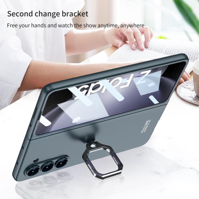 GKK - GKK Fodral för Samsung Galaxy Z Fold5 5G - Hård PC - Grön