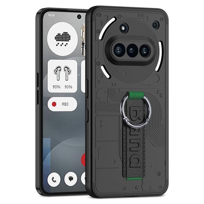 GKK - GKK For Nothing Phone (3a) Fodral Hard PC - Svart