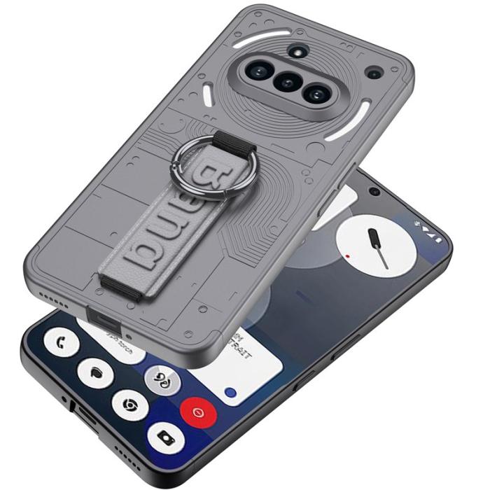 GKK - GKK For Nothing Phone (3a) Fodral Hard PC - Svart