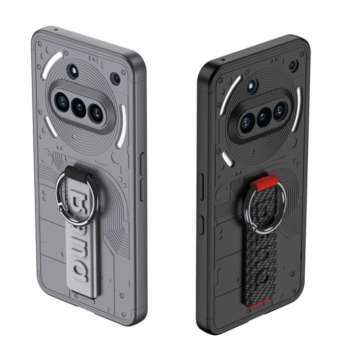 GKK - GKK For Nothing Phone (3a) Fodral Hard PC - Svart