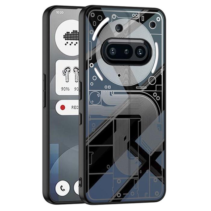 GKK - GKK For Nothing Phone (3a) Fodral PC + TPU - Svart