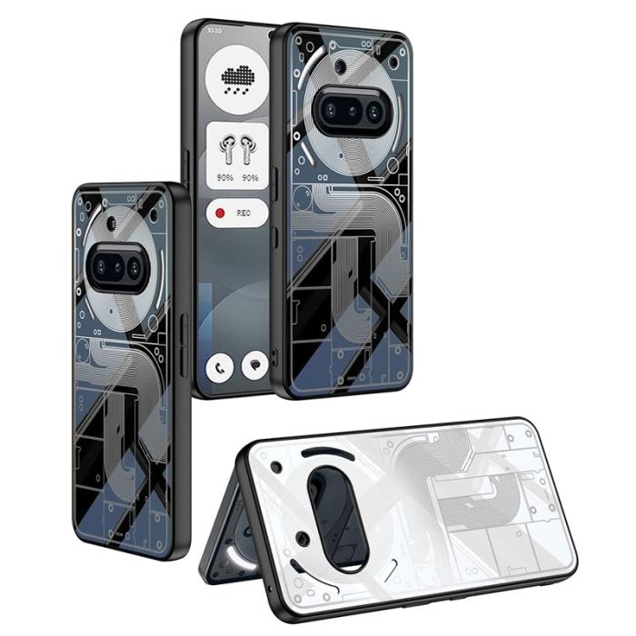 GKK - GKK For Nothing Phone (3a) Fodral PC + TPU - Svart