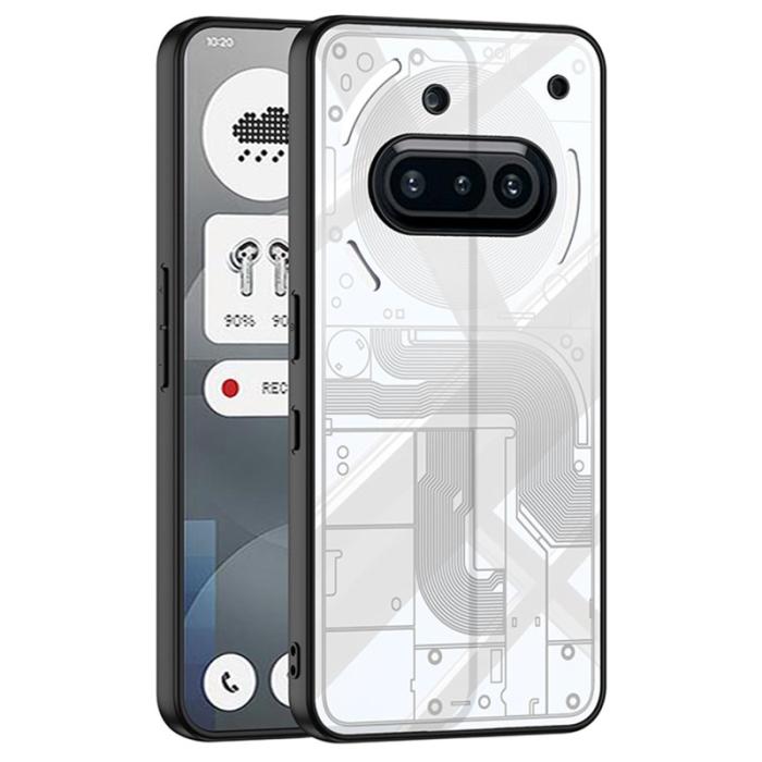 GKK - GKK For Nothing Phone (3a) Fodral PC + TPU - Vit